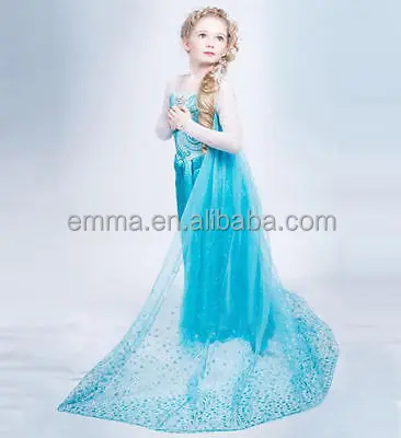 New Frozen Toddler Girl/'s Party Dress with Elsa