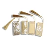 Creative Metal Hollow Bookmarks, Chinese Wind Brass Bookmarks, Creating Gift Customization Logo