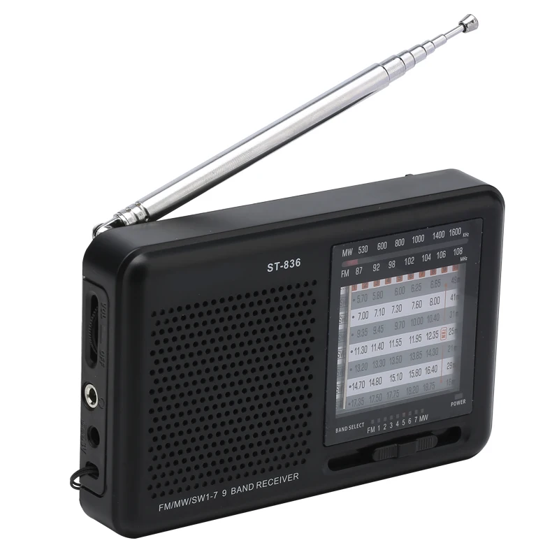 
Factory Supply Customized CE& ROHS Certified Good Quality Portable Pocket Shortwave Am Fm Mw Sw 9 band radio 