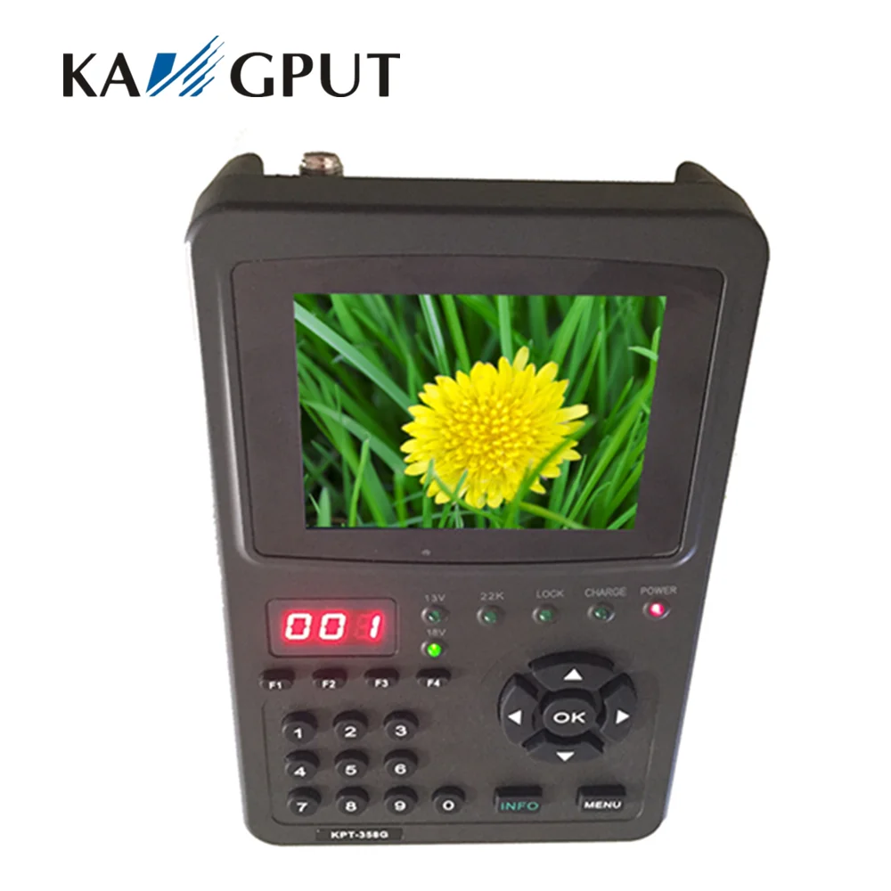 

Strong KANGPUT DVB-S2 Digital Satellite Finder KPT-358G Homemade Satellite Finder