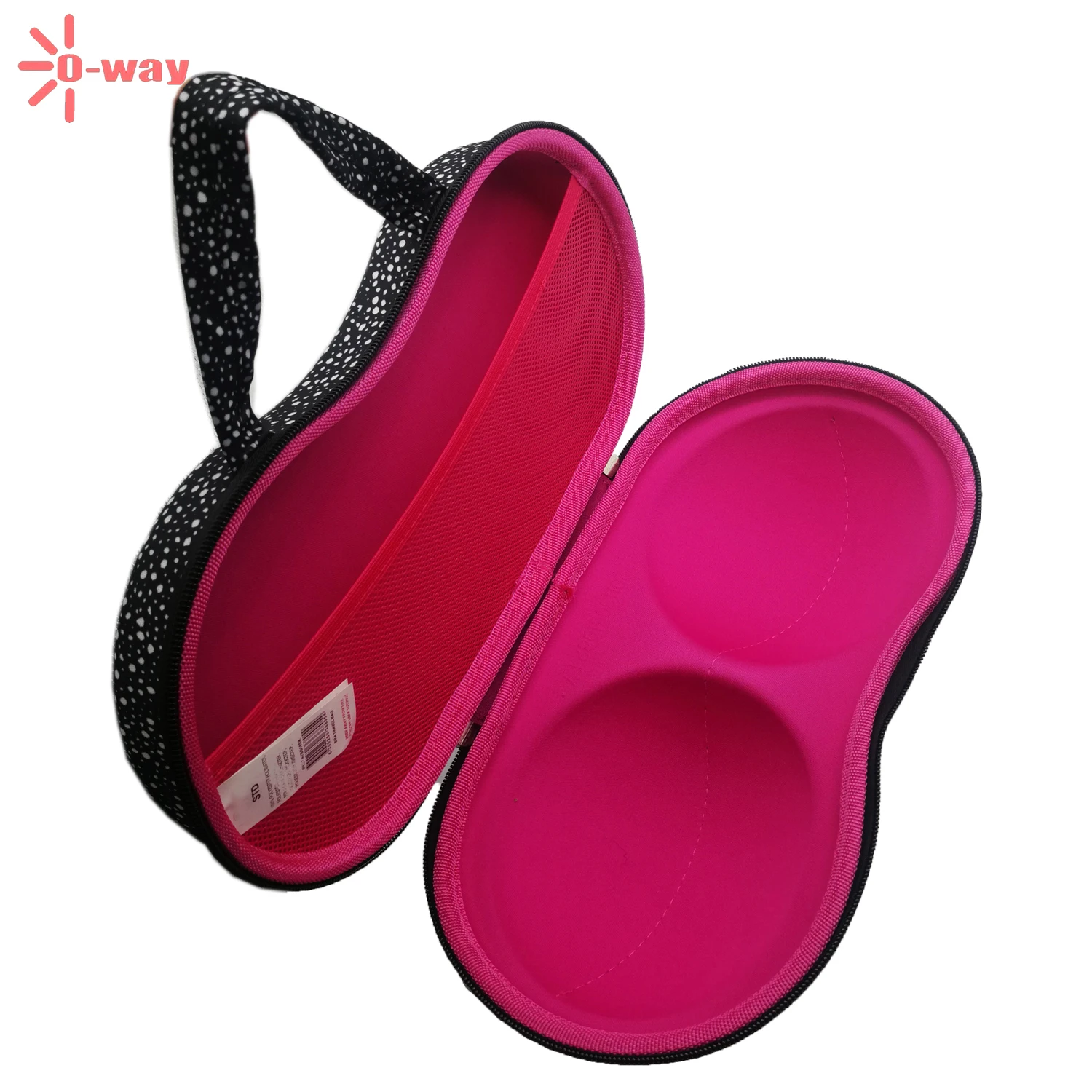 
Travel Home Portable Hard Shell EVA material Bra Case with handle 