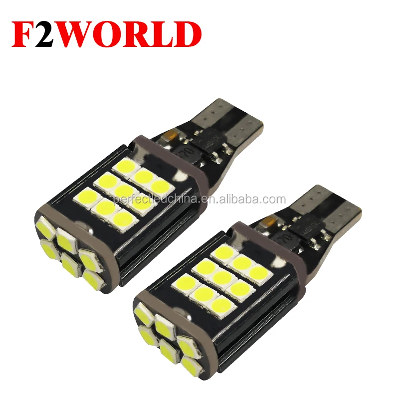 Perfect LED New Upgrade High Power Canbus 24SMD 2835 912 921 T15 W16W For Car LED Back-up Light Reverse Lamp Bulb