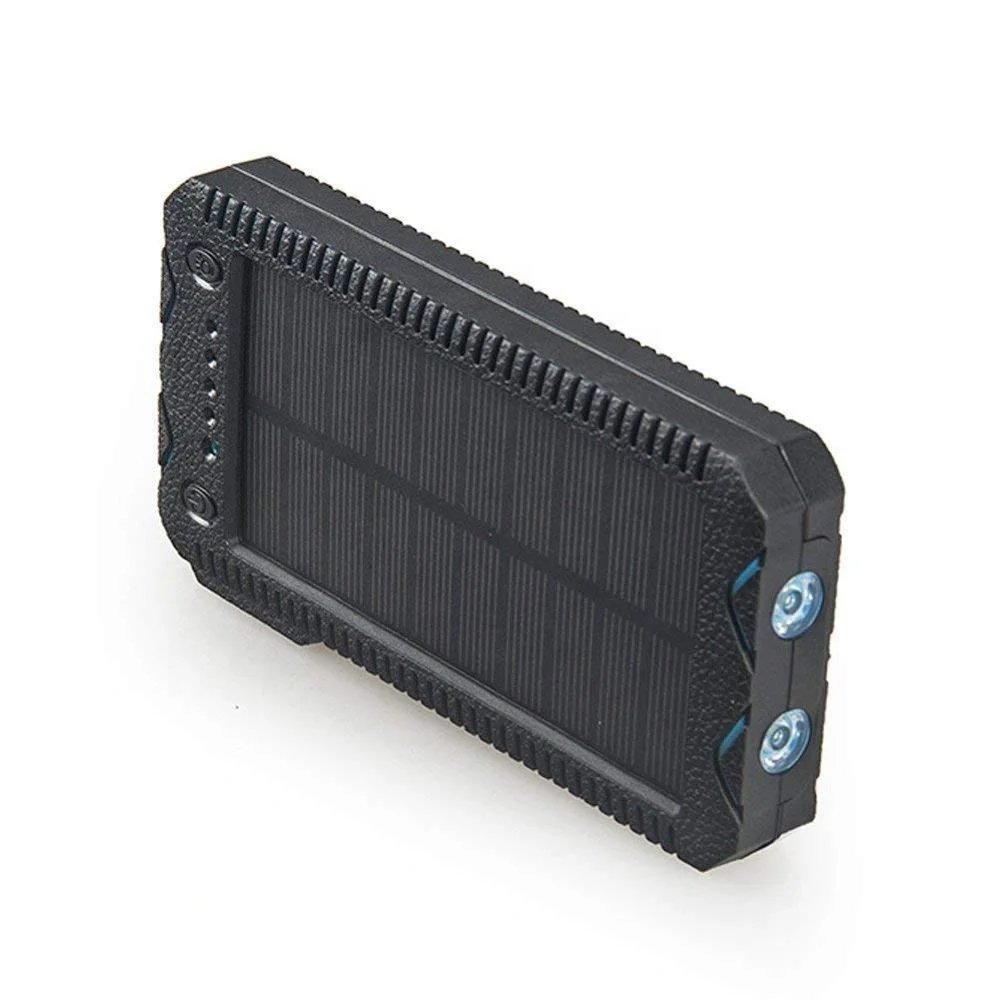 

Waterproof Solar Power Bank Battery Charger Compass 2 Usb Dual and Lights