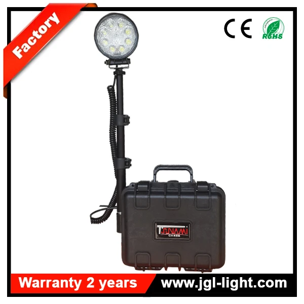 Fire Rescue Law Enforcement Emergen rechargeable portable style marine scene lamp hurrican/earthquake disaster rescue equipment