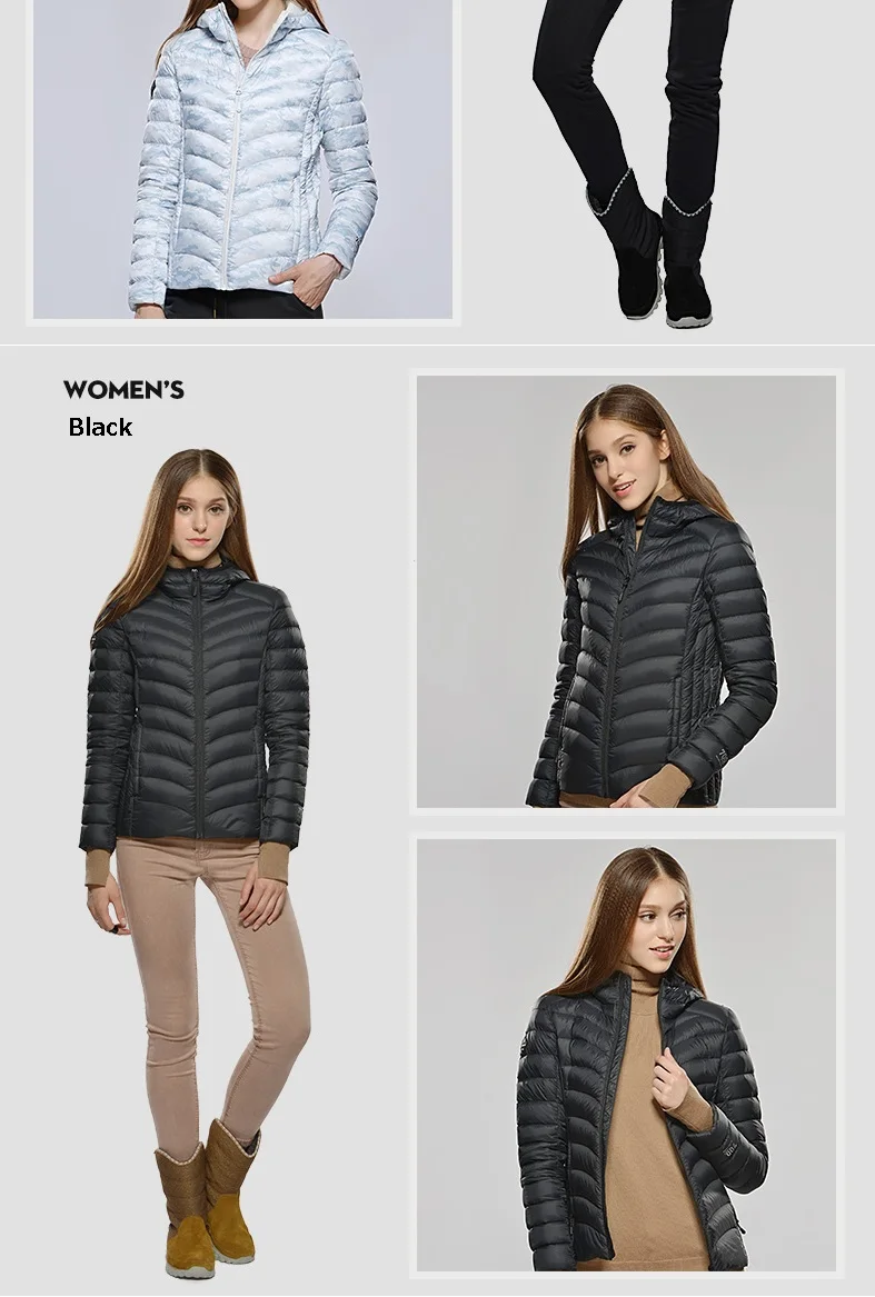 plumas plegable mujer