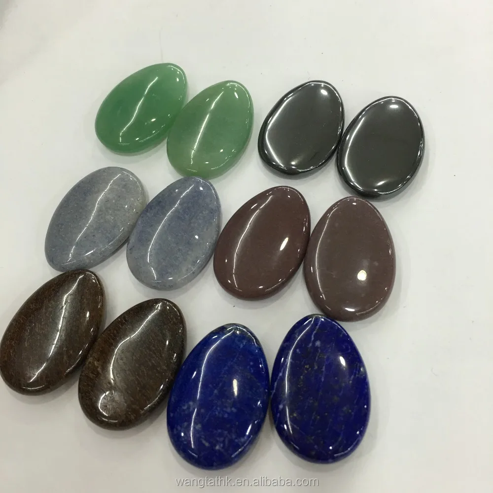 supply mix stone drope shape pendant