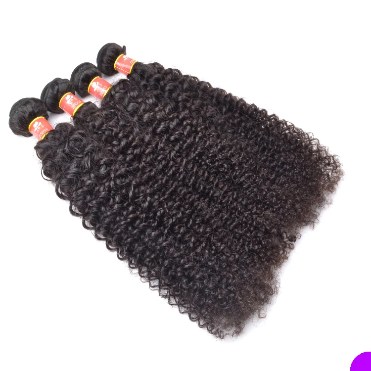 Raw virgin jerry curl hair relaxers,cabello natural brazilian human hair extension,remy extension hair with rubber band