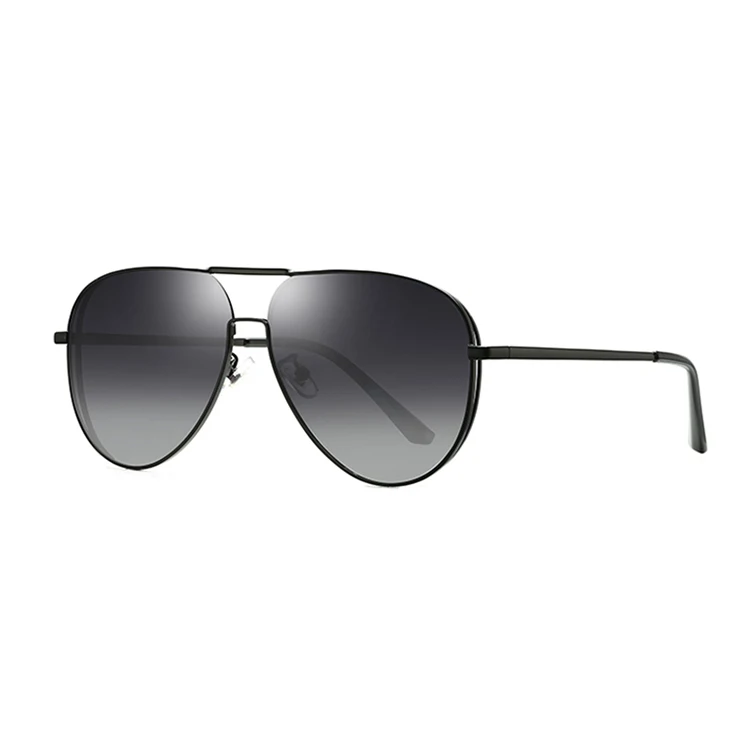 

7062 customized metal unisex polarized pilot sunglasses, Pic or customized