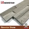 White Wood Marble Ledge Stone Z Shape split finished White Ledgestone marble