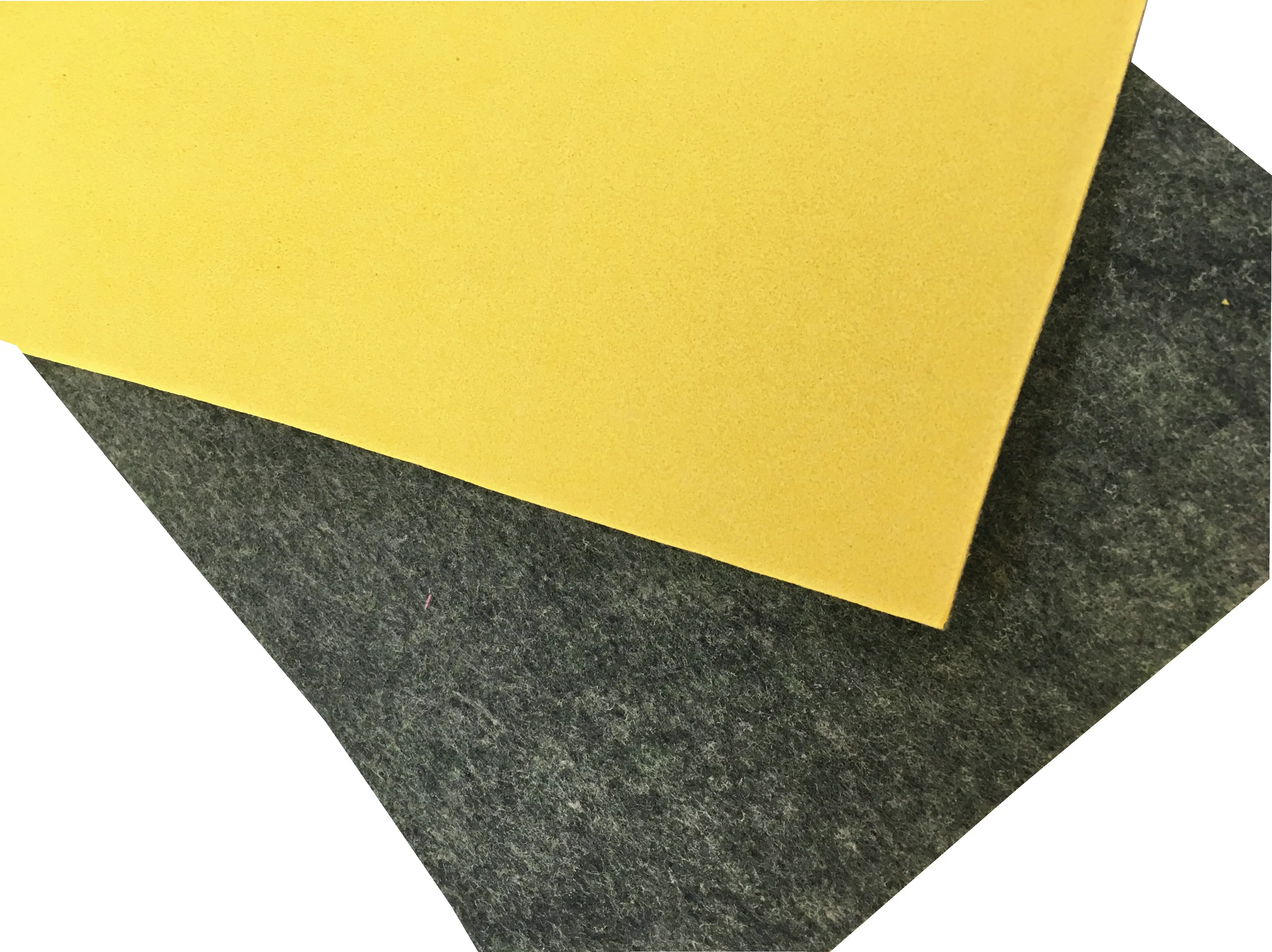 
China shoe material factory making non woven insole board with yellow EVA foam 