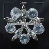 Free shipping Rhinestone Button,23mm,hole:2mm,Nickel-Free,Lead-Safe,ID 20252