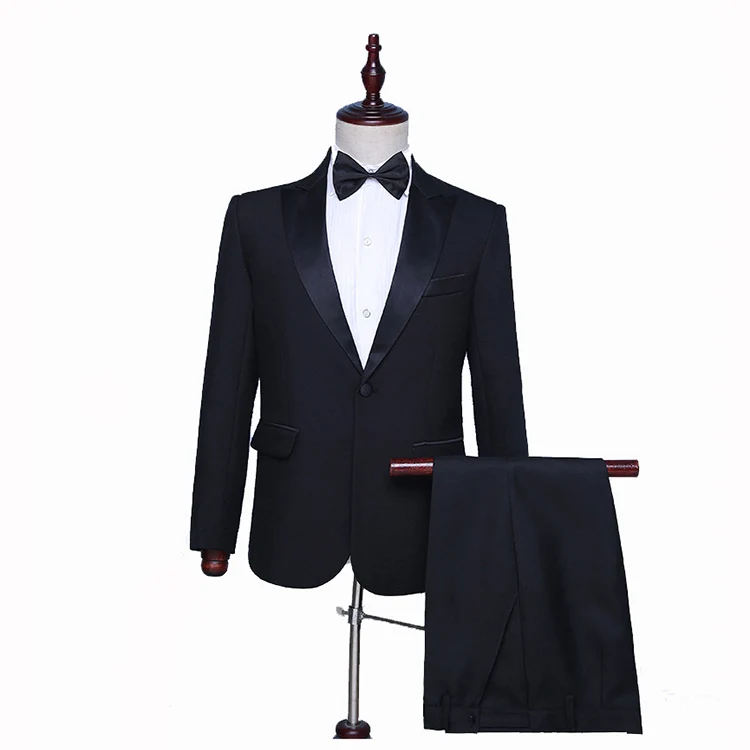 Lower Price Bespoke Men Groomsmen Wedding Wool Suit