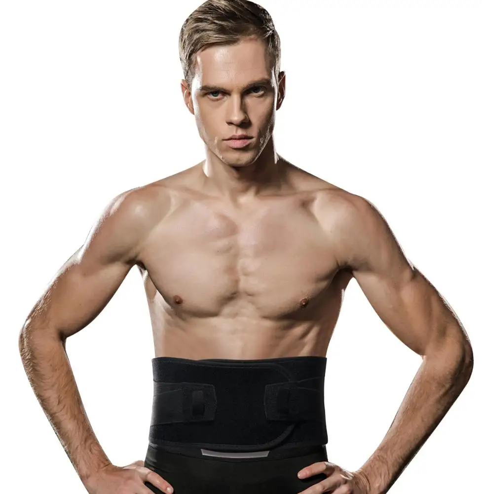 Sports Gym Lumbar Traction Slimming Adjustable Waist Trimmer Brace Women Waist Trainer Back Support Belt For Man