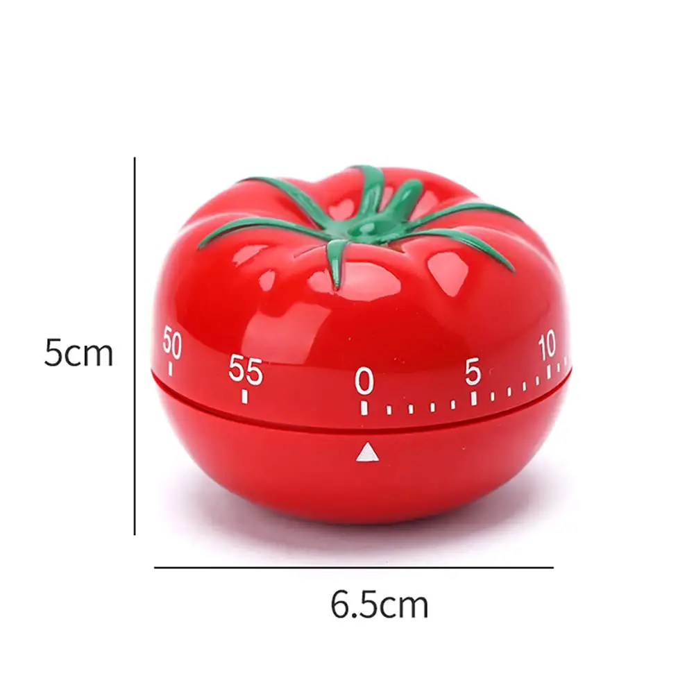 Tomato Shaped Kitchen 60 Minutes Countdown Cooking Mechanical Timer ~ yangde4 