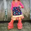 wholesale kids clothing children set fashion baby girl clothes cheap wholesale ruffle clothing