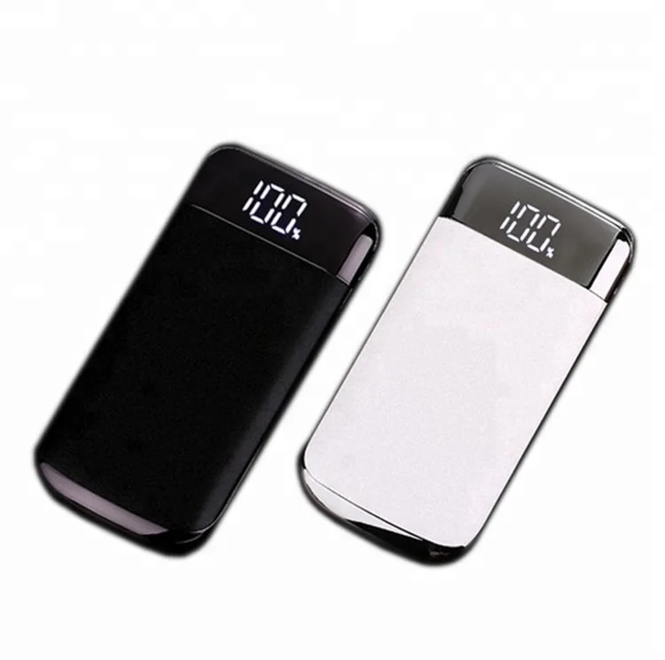 2019 External Battery slim Power Bank 2 USB LED Powerbank Portable Mobile phone Charger for Xiaomi MI phone X Note 8