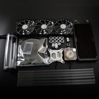 

Syscooling colorful control system hard tube liquid cooling kit CPU cooler radiator water cooling kit