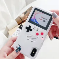 

2019 new retro gameboy color console advance gaming phone case for iphone 6 , 7,8,plus , xr max rs