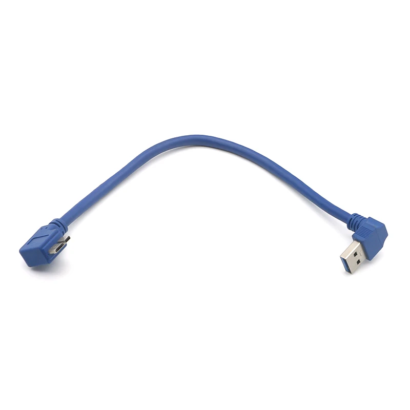 Xile USB 3.0 Right Angle Cable - Stable Data Link & Charge