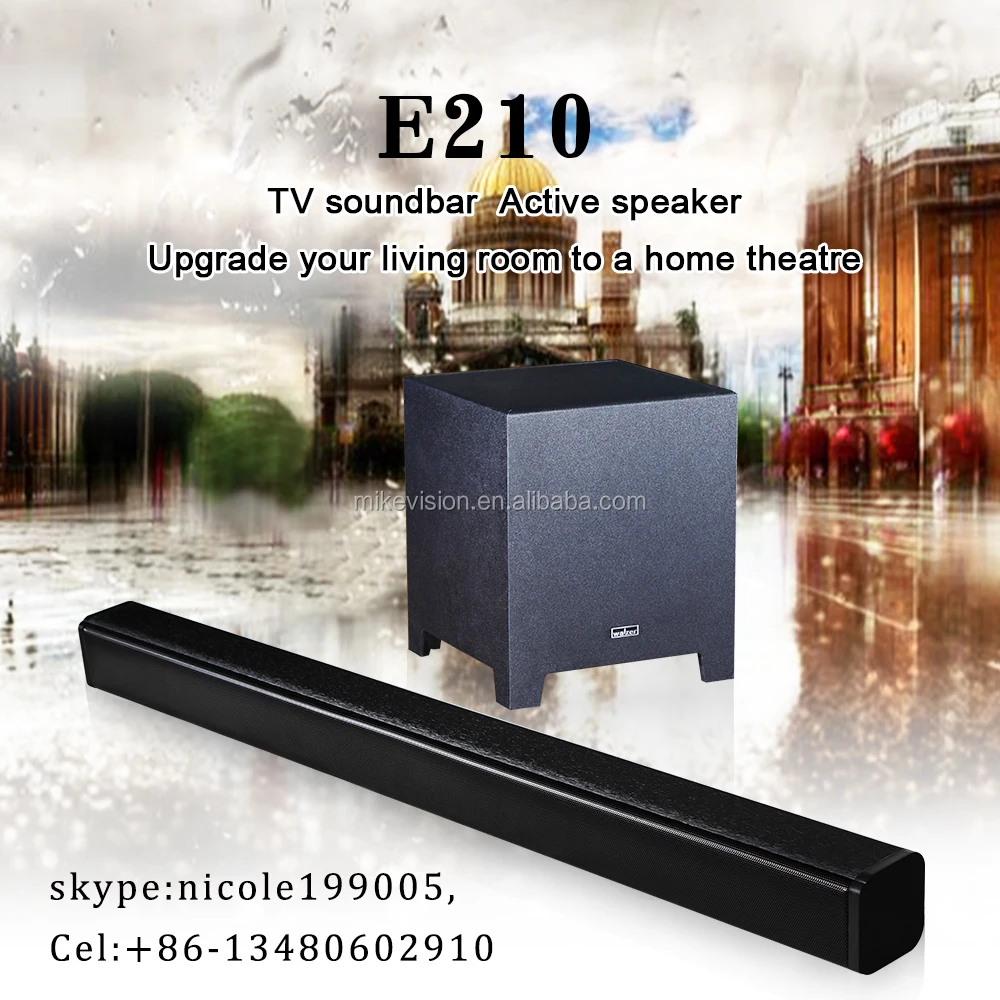 Home Theatre Wireless System COAXIA Input Soundbar In Home Theatre System