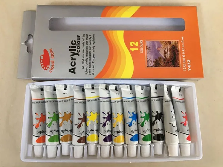 Wholesale 12ml Artist Acrylic Paint Set Buy Acrylic Paint,Acrylic