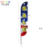 Sale American Feather Flag Complete Set with Poles
