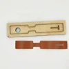 DIY leather craft baggage tag Die cutting knife mould hand punch tool 40mm