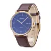 Reloj 2018 Fashion Large Dial Military Quartz Men Watch High Quality Leather Sport watches