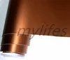 Alibaba Seller!! Coffee Color Matte Chrome Car Vinyl