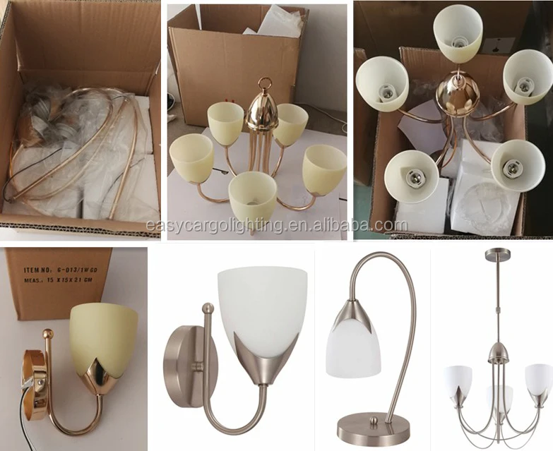 Black Round Metal Base E27 Bedside Pendant Light 3light 110v120v