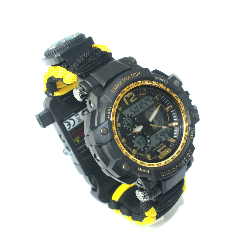 

EMAK survival outdoor multifunctional watch Suitable for all people