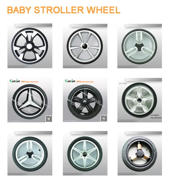 baby buggy wheels