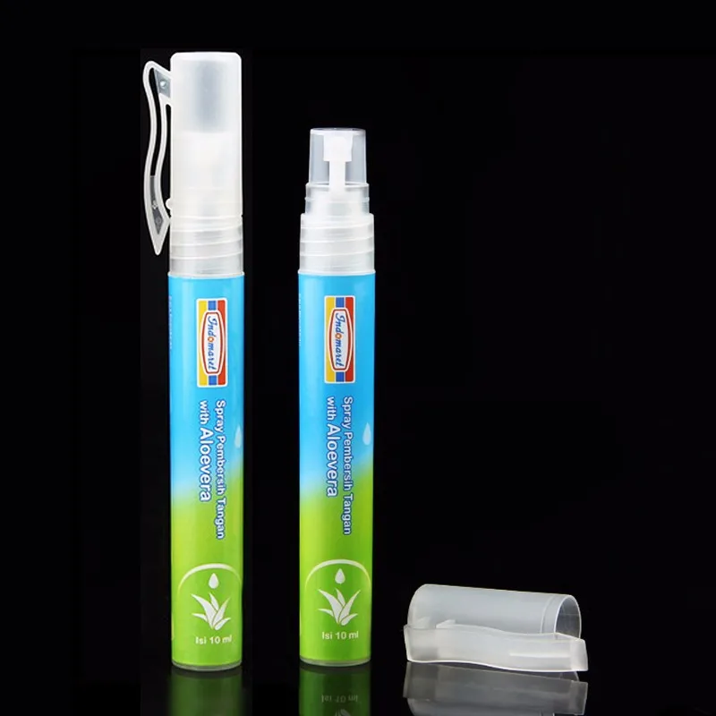 Mini Pocket Size Unique Flat Credit Card Shape Antibacterial 20ml