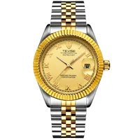 

2020 Tevise Business Men's Gold Watch Automatic Watch With Waterproof