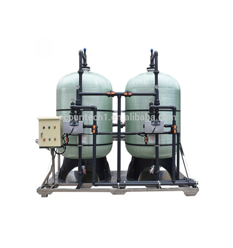 Guangzhou Aomi 10M3/h Pressure Vessel Sand Filter and Carbon Filter