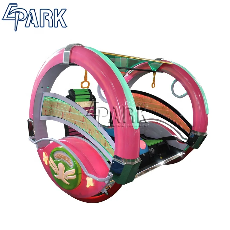 

Amusement Park Happy Car Bike Rides Crazy Roated Ride Happy Car 9s Indoor Or Outdoor Electric Car Game Machine