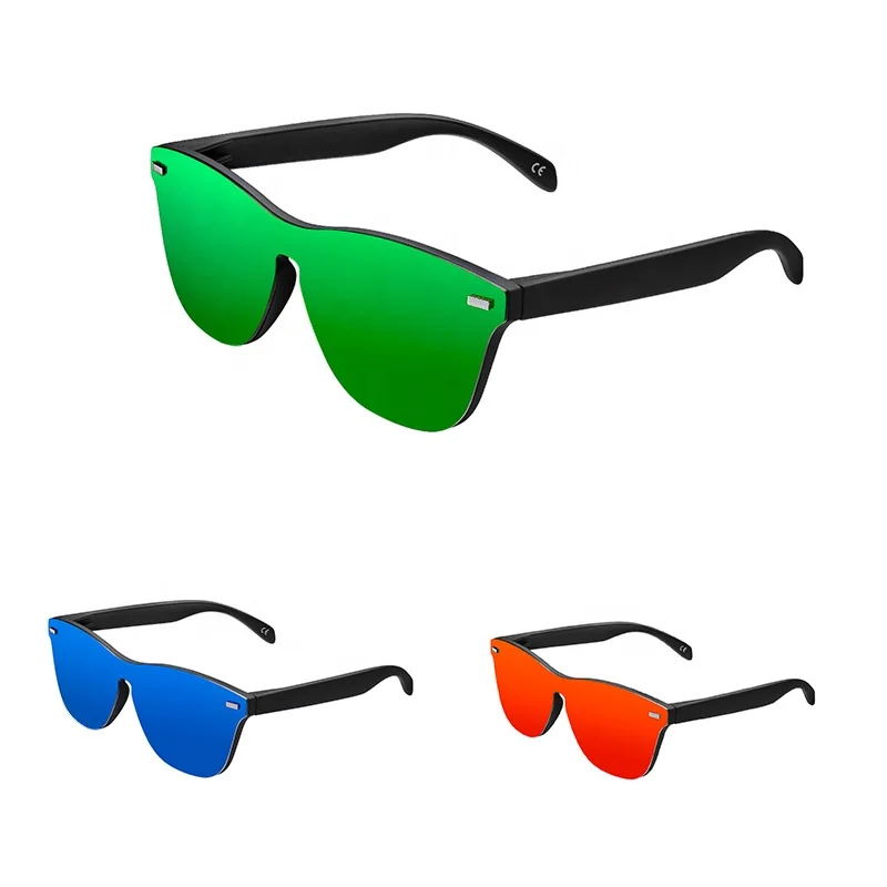 

Latest in 2020 Usom Manufacturer Free Sample TR90/Pc Rimless Party Polarized Sunglasses OEM, Dark, blue, green,ice blue, red