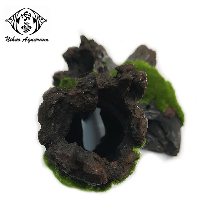 Aquarium Ornaments Decorative Tree Root Resin Model Tree Stump With