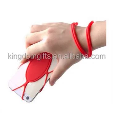 Silicone universal mobile phone hang sets, a new mobile phone hang rope