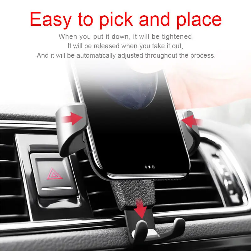 Gravity Car Dashboard Mount Cradle Holder Stand for iPhone Mobile Cell Phone GPS