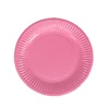 Custom Color Small Pink Floral Paper Plates bulk