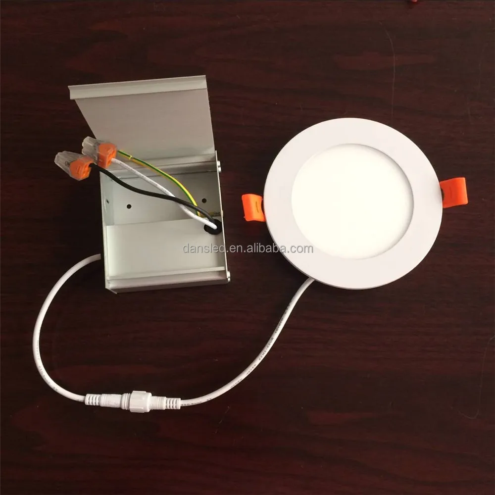 ETL(5004879) energy star listed recessed Round Fixture Type IC Rated 4'' 6'' led downlight with junction box