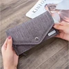 Custom zipper tote polyester 300D travel wallet multifunction organize wallet