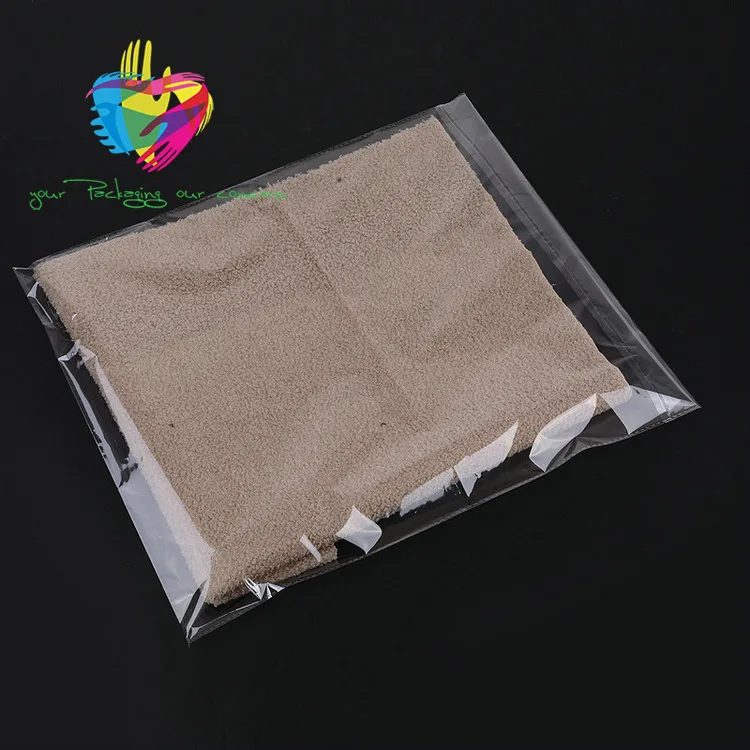 
Wholesale cheap clear self adhesive seal clothes opp packing plastic bag /clear poly t-shirt bag 