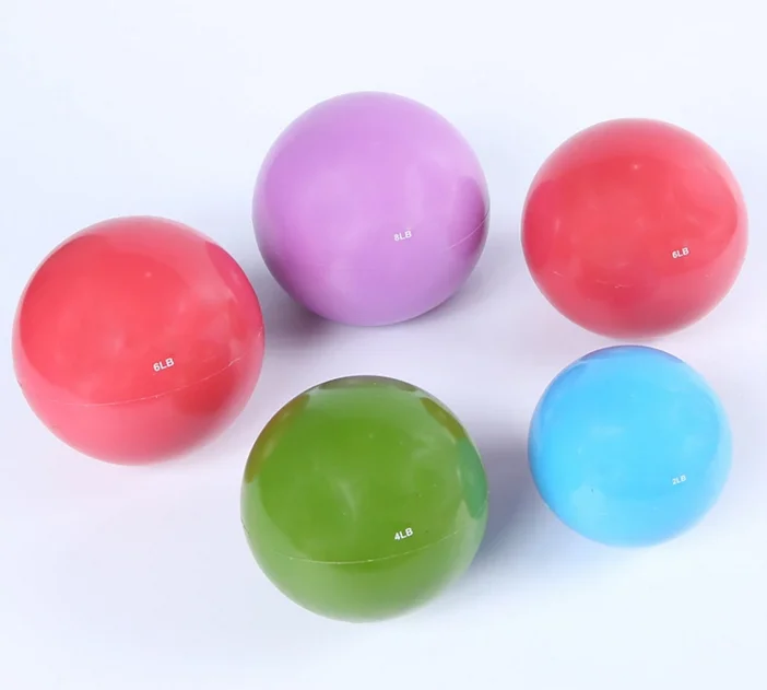 sand filled yoga ball