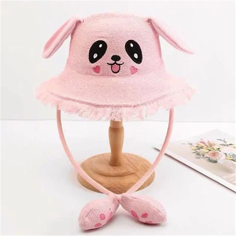 

Bunny Hat Ear Moving Rabbit Hat Cute Animal Ear Hat for Women Girls, As picture