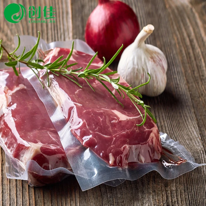 
Vegetables Fruit Meat Keep Fresh Layflat Tubing Plastic Packaging Material Nylon PE EVOH Vacuum Bags for Food 