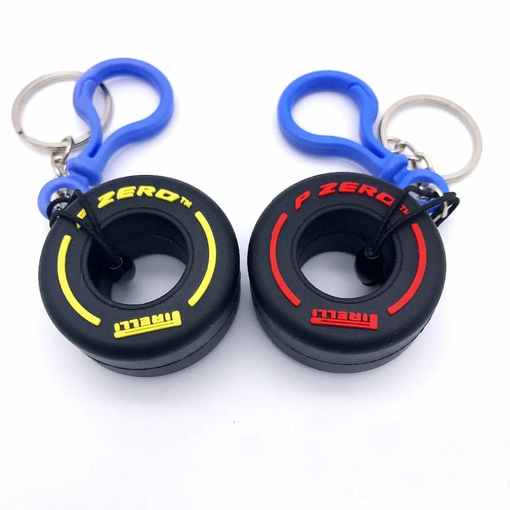 Custom Hub Key Ring 3d Pvc Tire Key Chain Rubber Car Wheel Shape Tire Keychain With Logo Buy