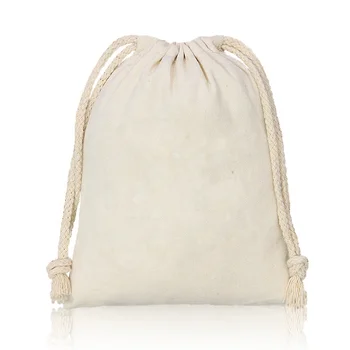 drawstring cotton bag