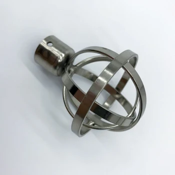 Spherical Metal Curtain Rod Finials Unique Design Finials View
